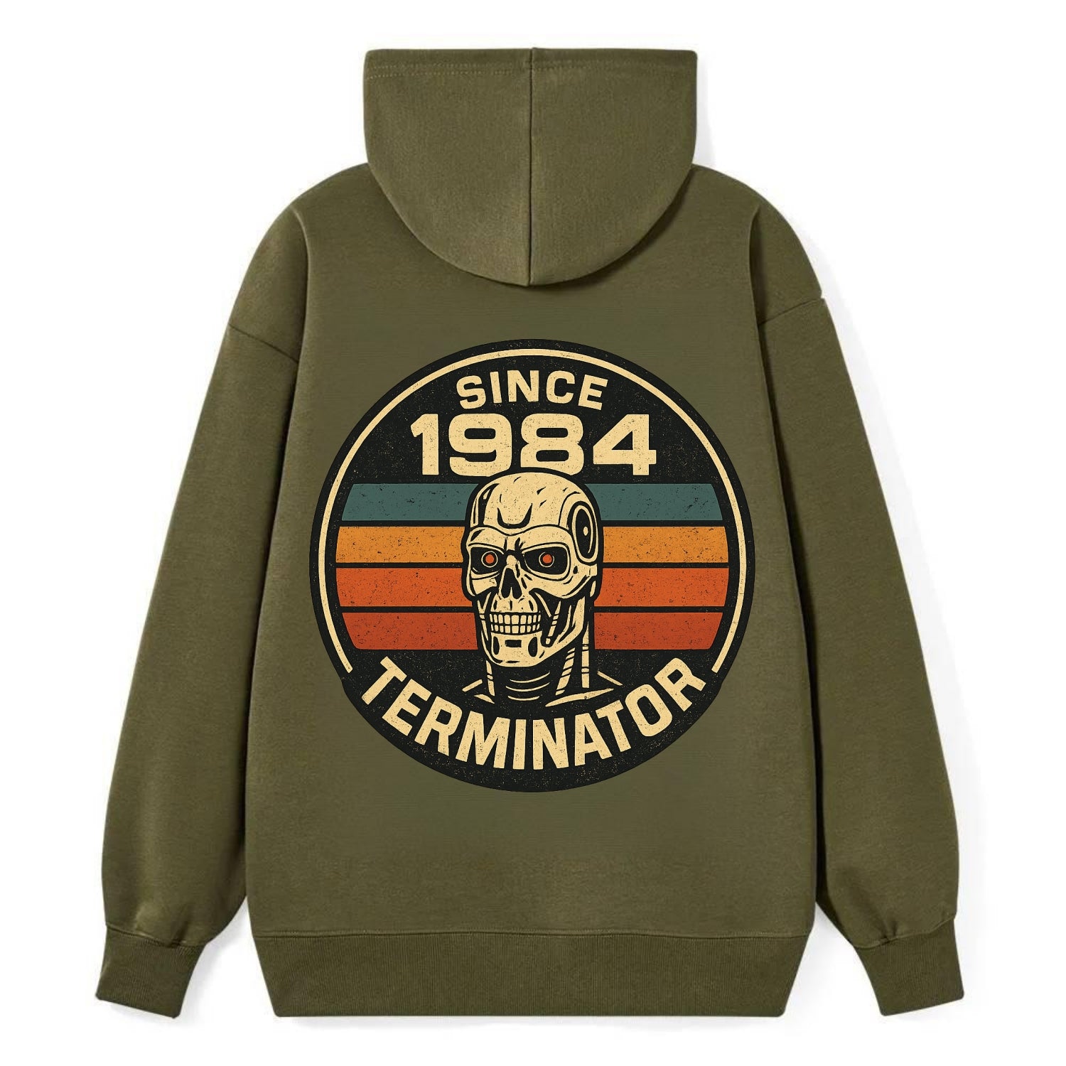 Terminator - Classic Pullover Hoodie - ArmyGreen