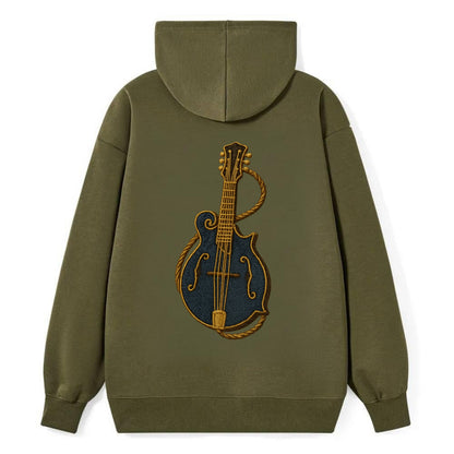 Mandolin  - Classic Pullover Hoodie - ArmyGreen