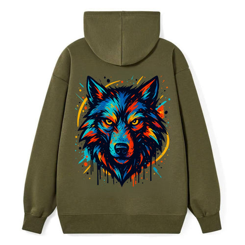 Alpha Wolf Leader  - Classic Pullover Hoodie