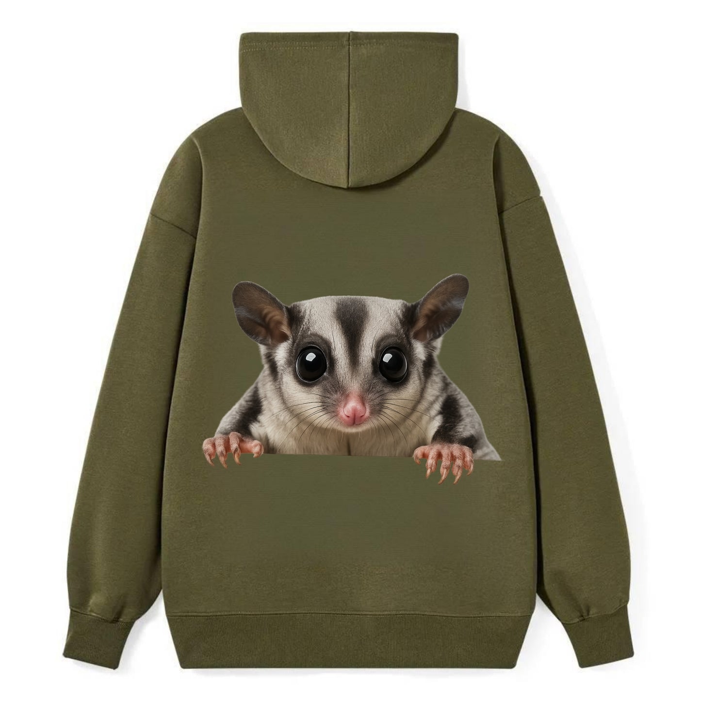 Sugar Glider  - Classic Pullover Hoodie - ArmyGreen