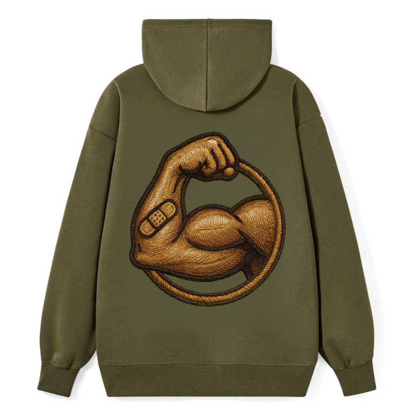 Sore Today Strong Tomorrow  - Classic Pullover Hoodie - ArmyGreen