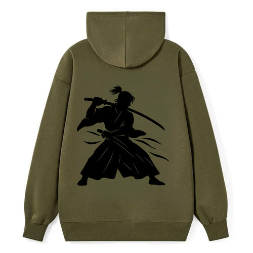Japanese samurai sword draw - Classic Pullover Hoodie