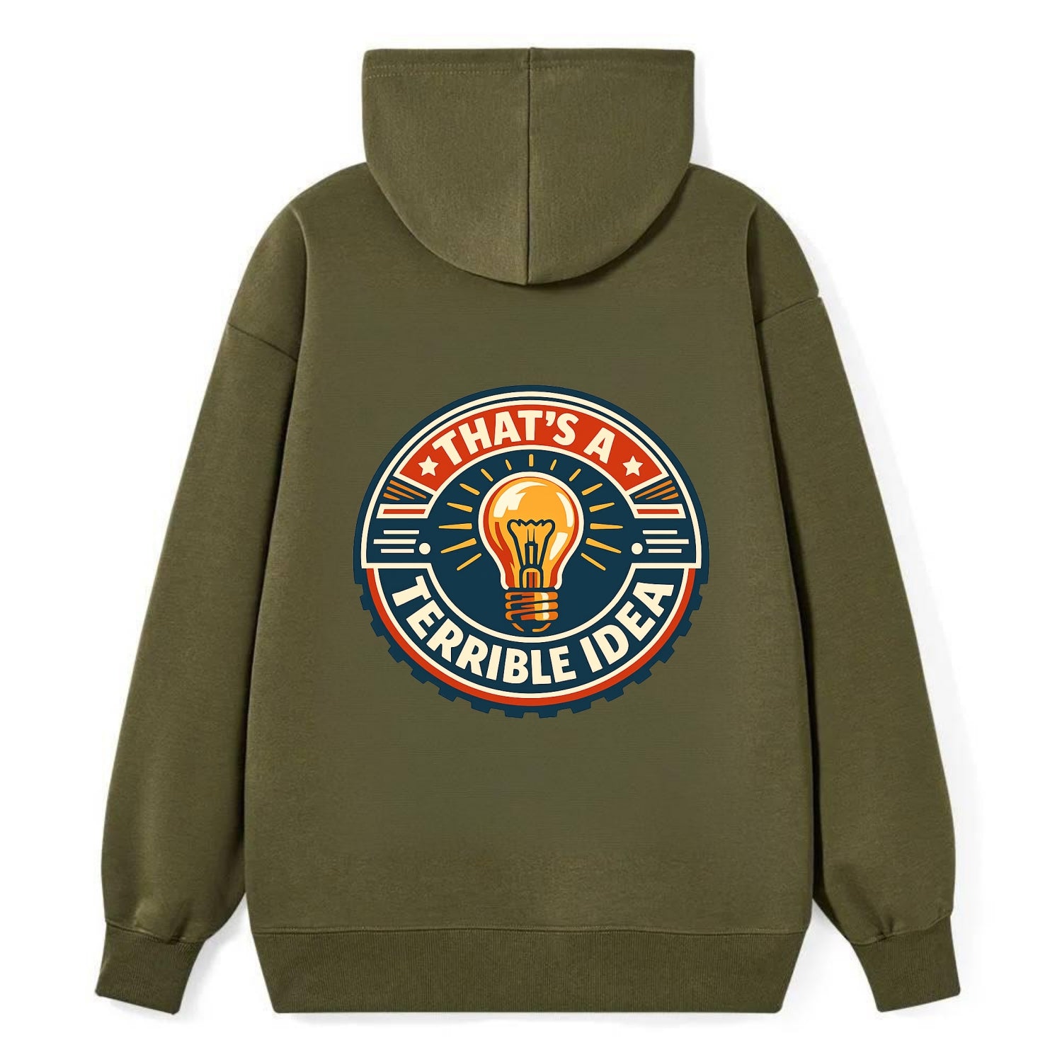 Bold Idea Rebellion - Classic Pullover Hoodie - ArmyGreen