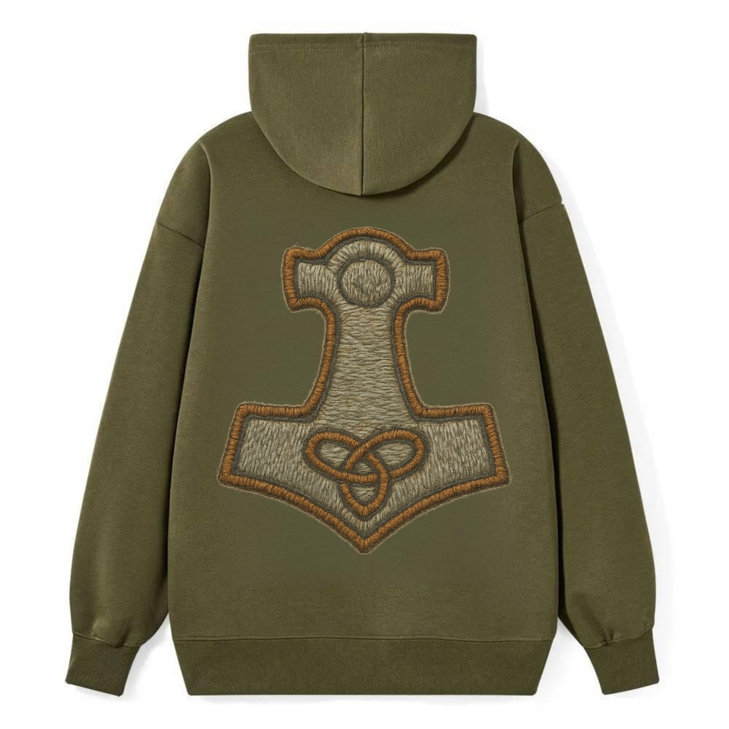 Mjolnir - Classic Pullover Hoodie - ArmyGreen