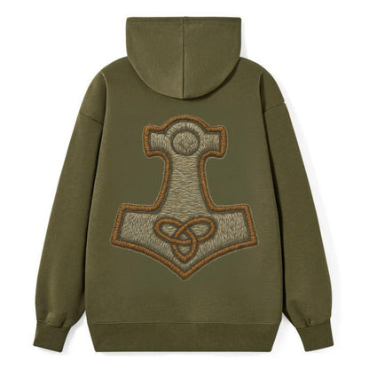 Mjolnir - Classic Pullover Hoodie - ArmyGreen