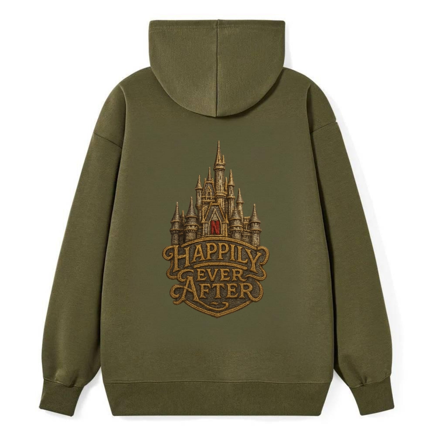 Happily Ever After  - Classic Pullover Hoodie - ArmyGreen
