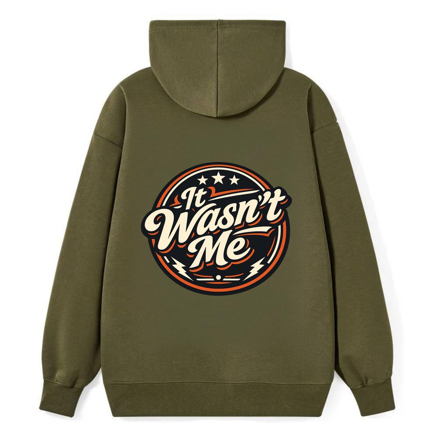 Unapologetic Rebel Emblem - Classic Pullover Hoodie - ArmyGreen