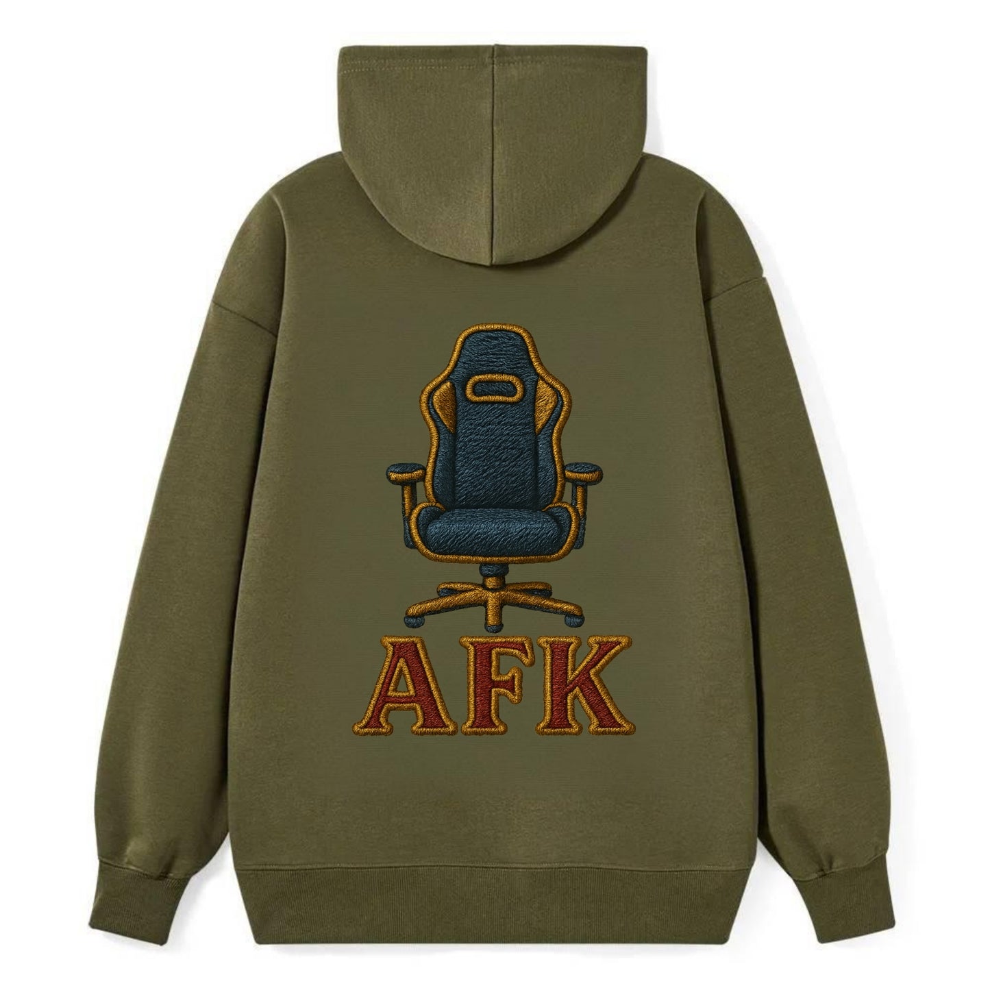 AFK   - Classic Pullover Hoodie - ArmyGreen