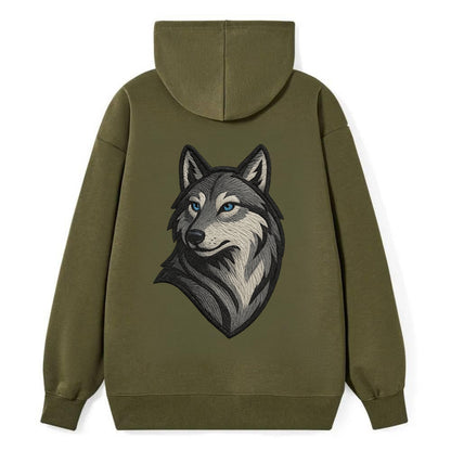Trust Your Instincts  - Classic Pullover Hoodie - ArmyGreen