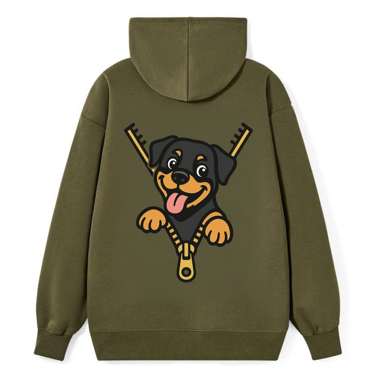 Rottweiler - Classic Pullover Hoodie - ArmyGreen