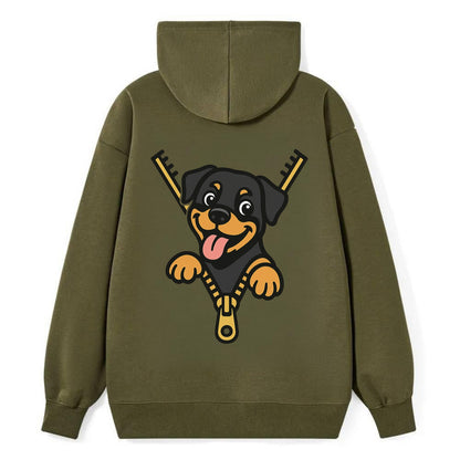 Rottweiler - Classic Pullover Hoodie - ArmyGreen