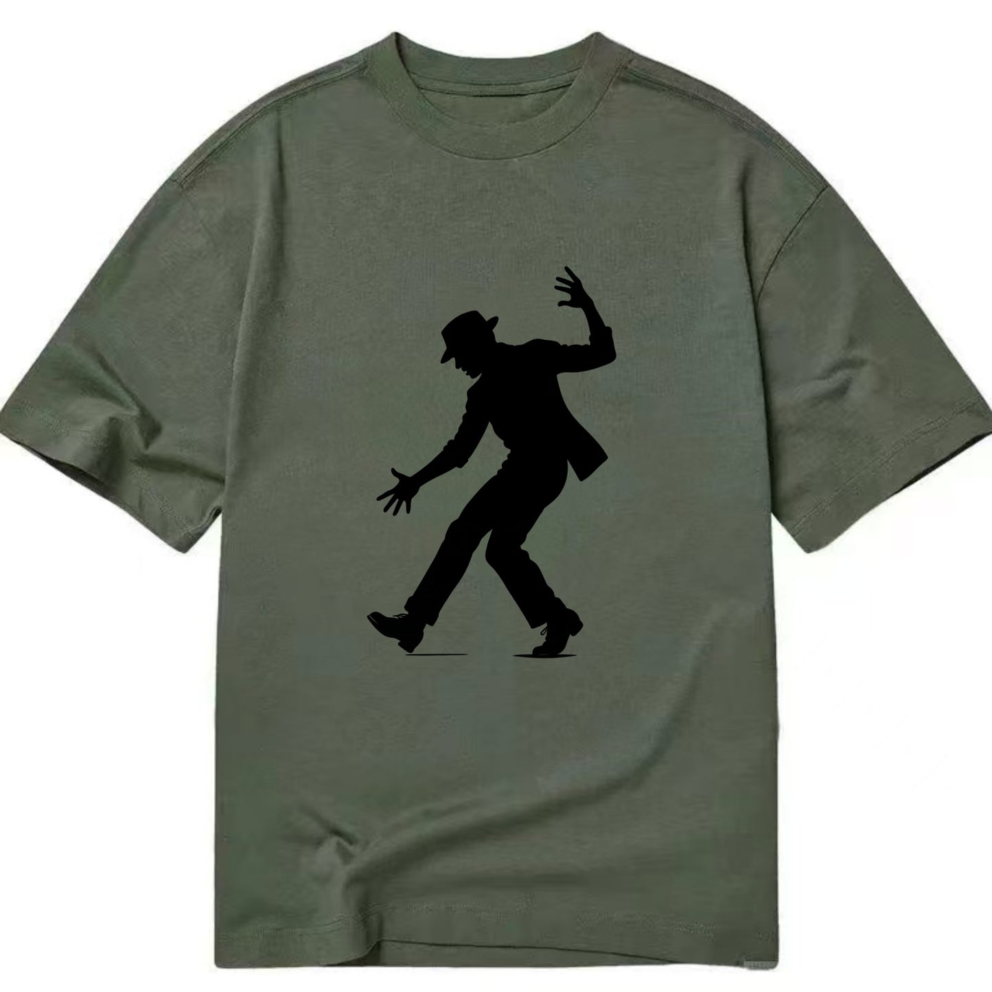 Tap dancer dramatic step - Classic T-shirt - Army Green