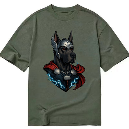 Great Dane Thor  - Classic T-shirt - Army Green