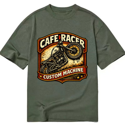 Cafe Racer - Classic T-shirt - Army Green