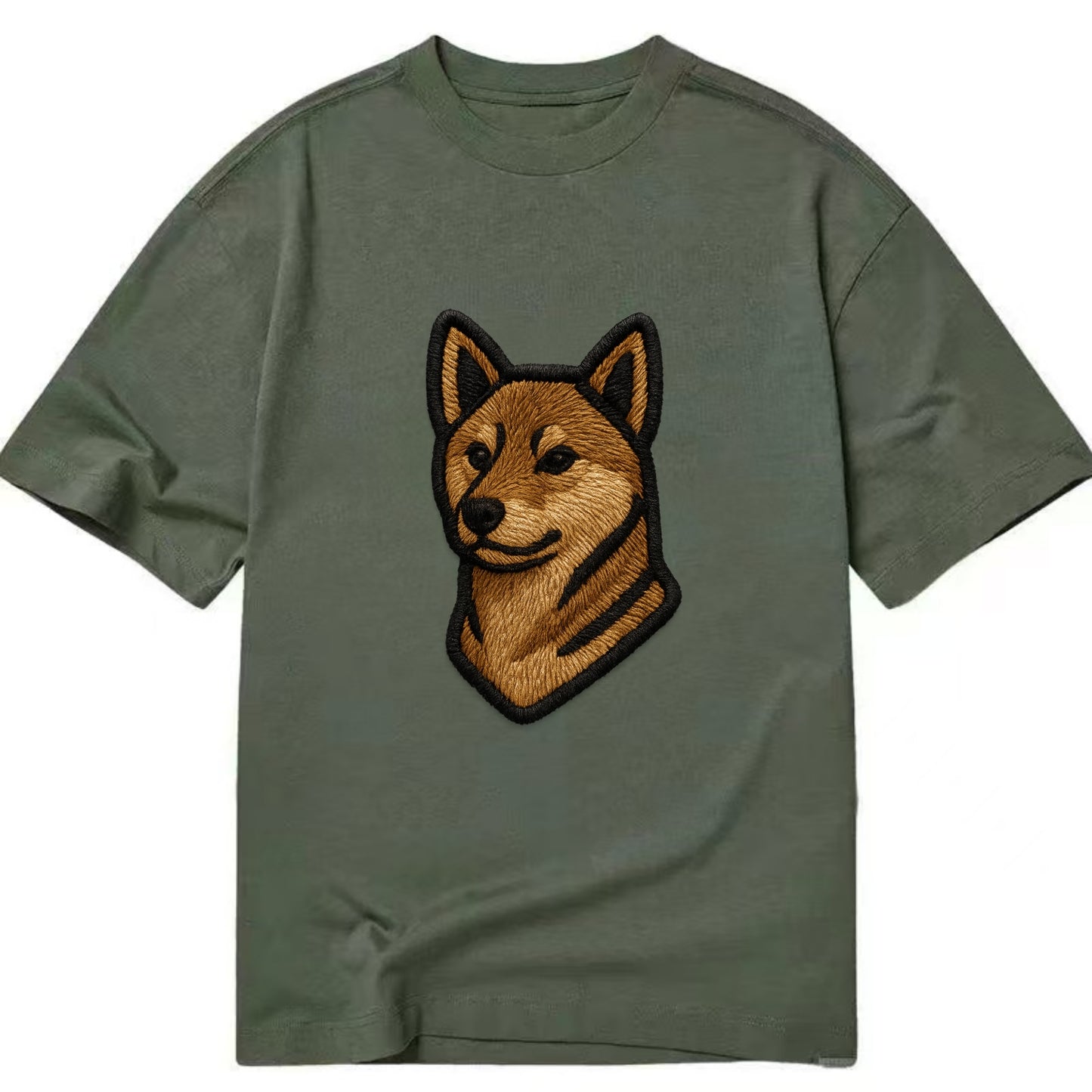 Shikoku - Trendy Japanese hunter design - Classic T-shirt - Army Green