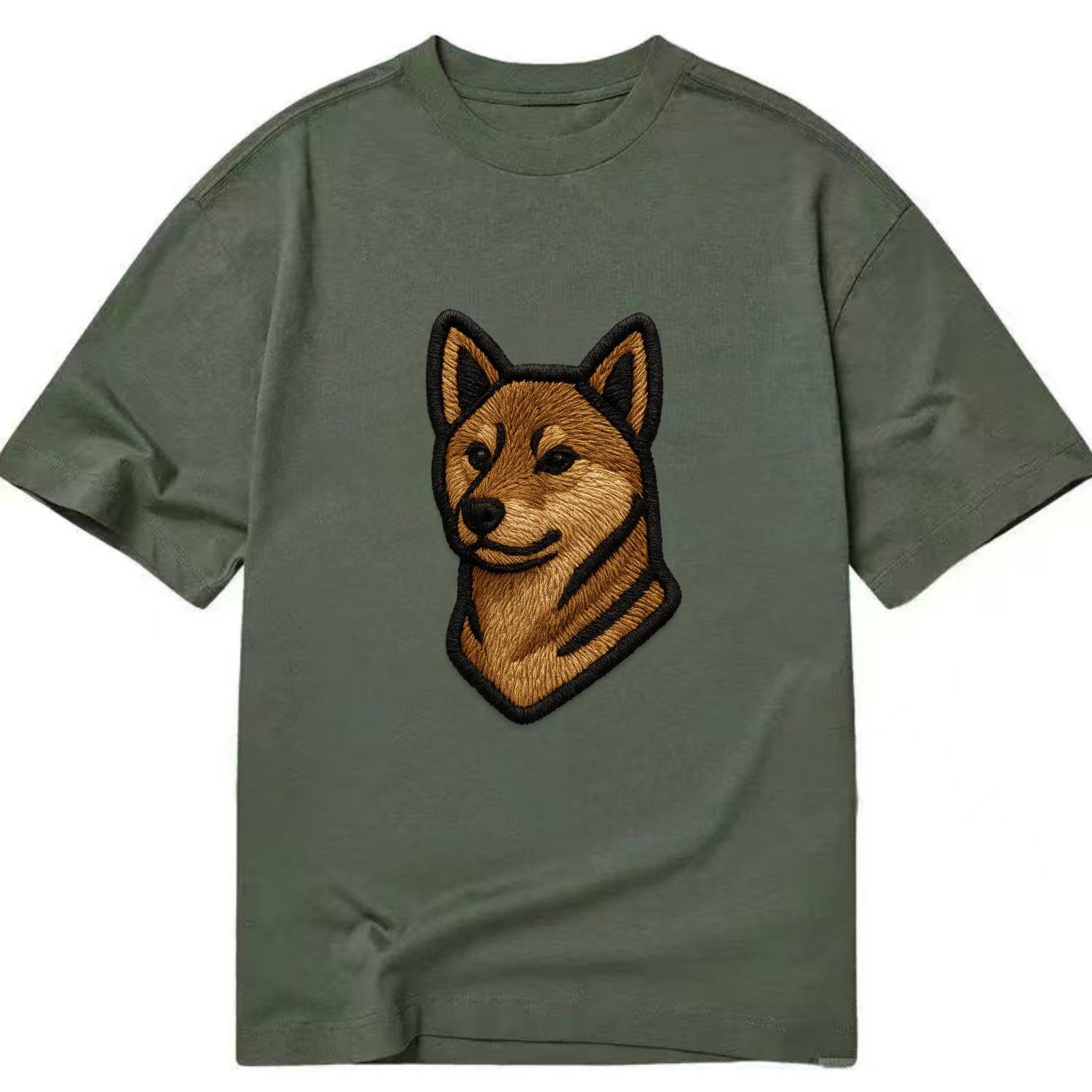 Shikoku - Trendy Japanese hunter design - Classic T-shirt - Army Green