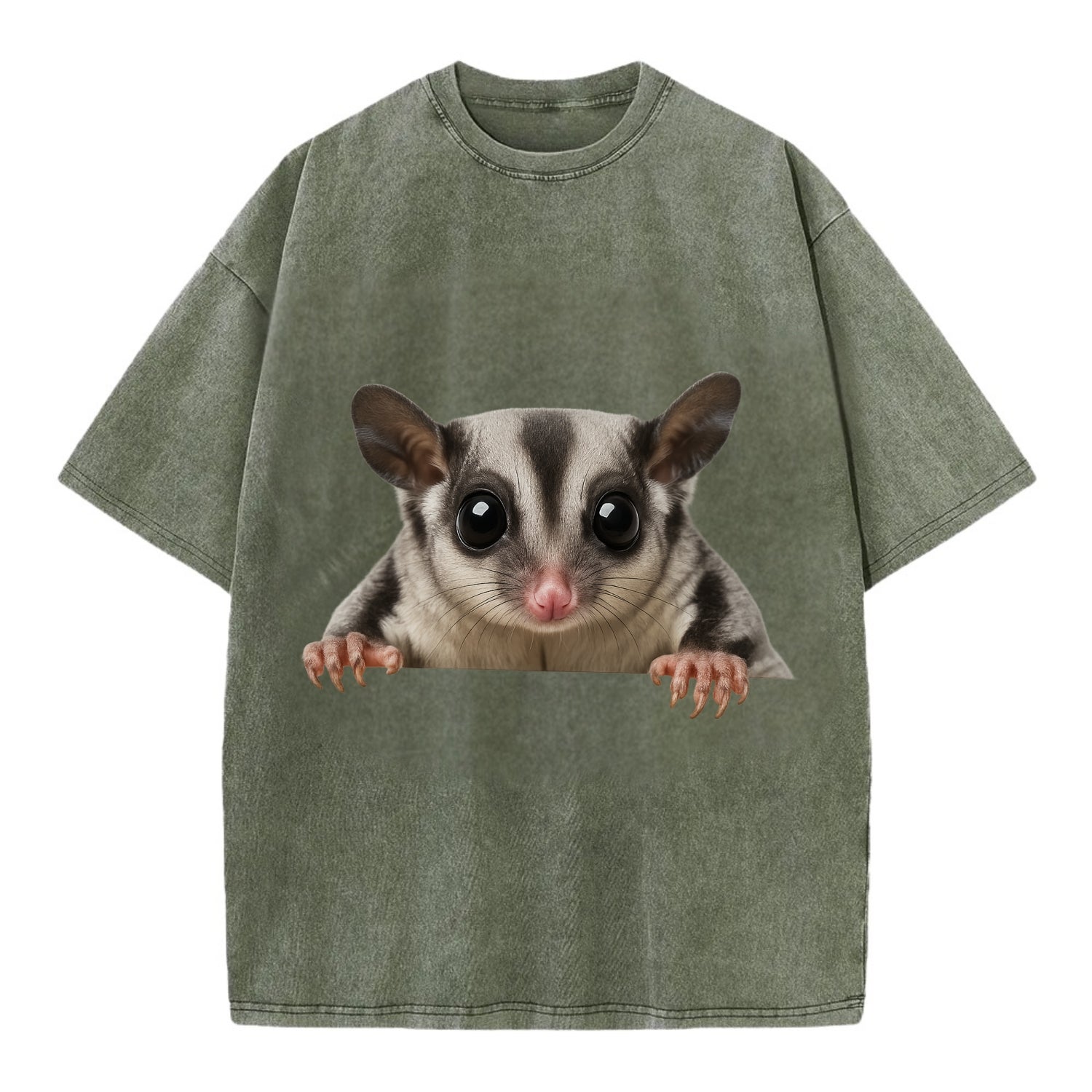 Sugar Glider  - Vintage T-shirt - Army Green