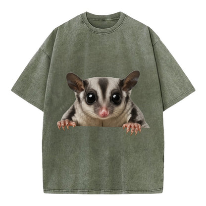 Sugar Glider  - Vintage T-shirt - Army Green