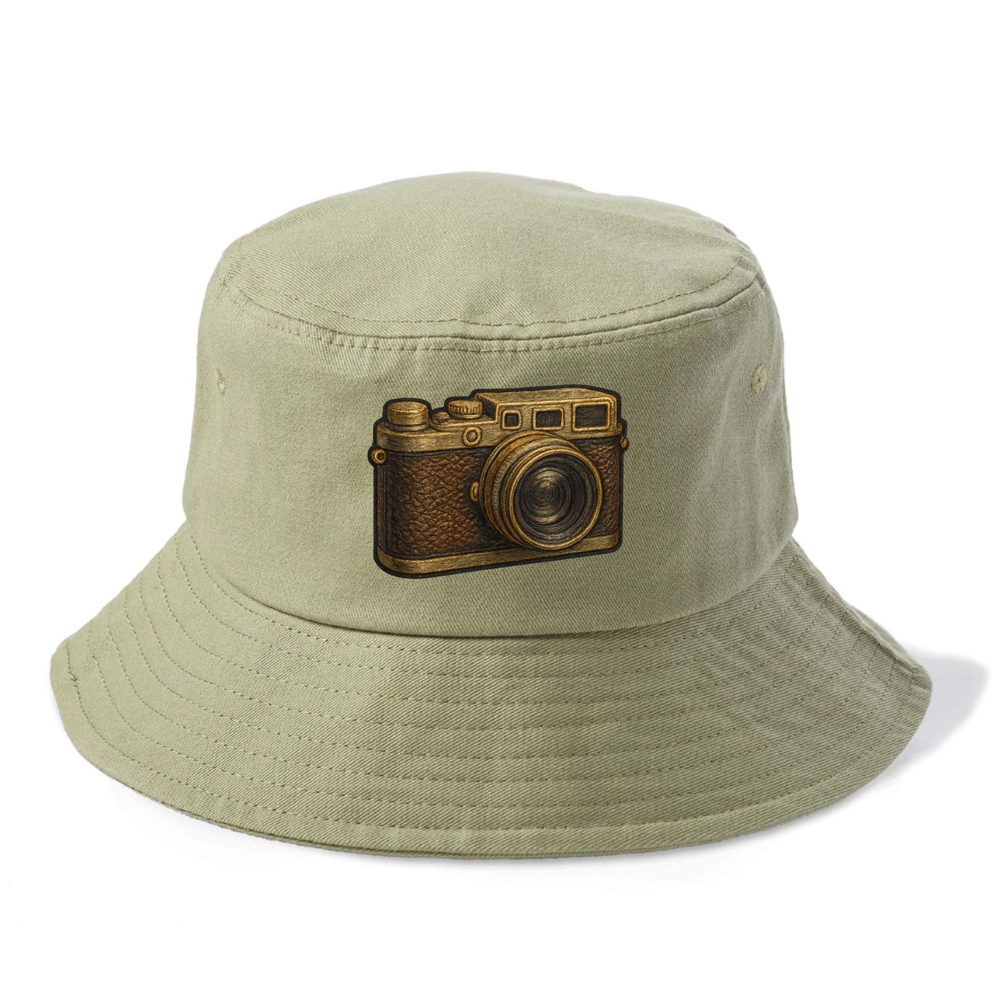 Film Camera  - Bucket Hat - Army Green