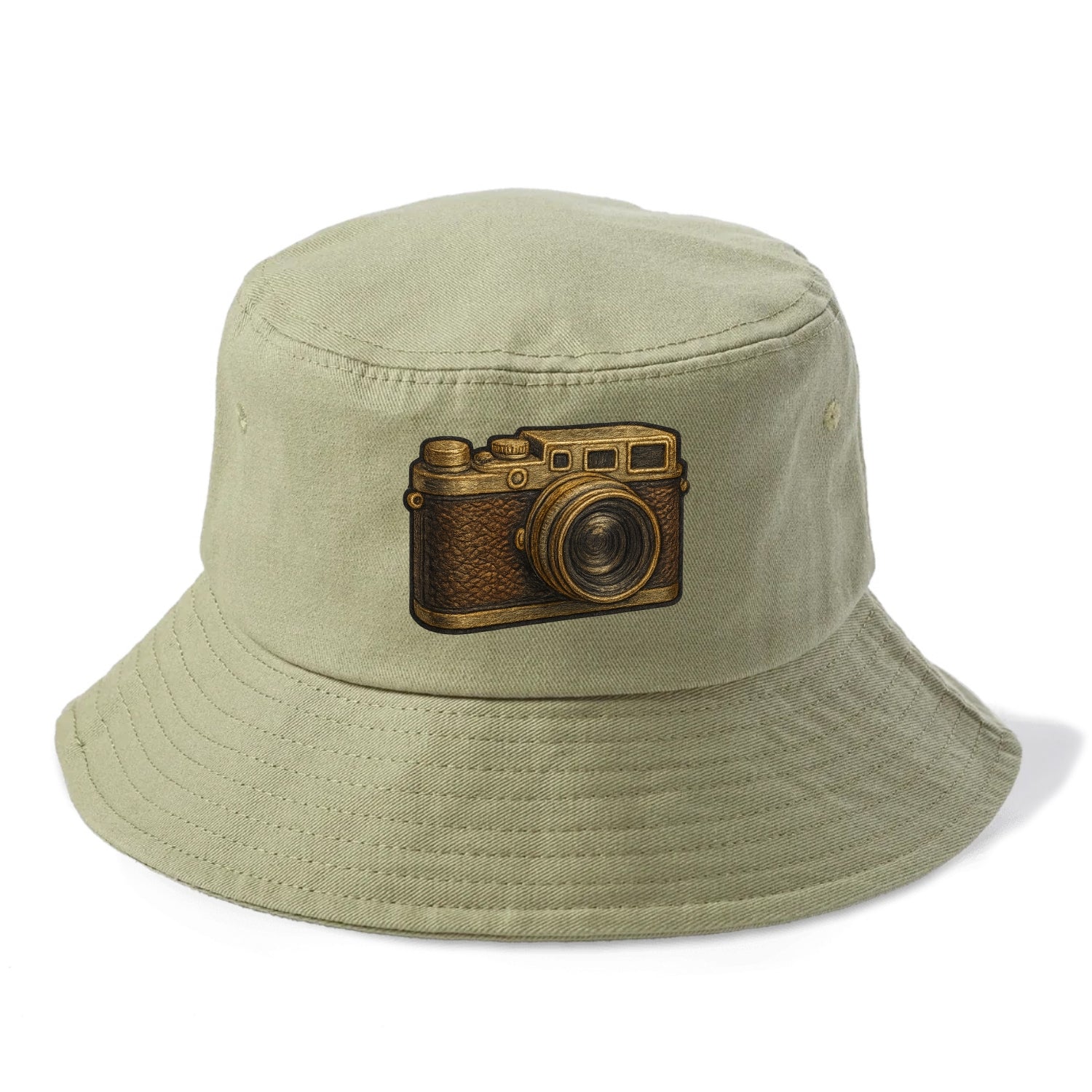 Film Camera  - Bucket Hat - Army Green