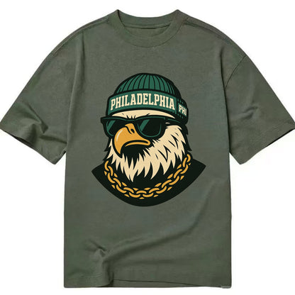"eagle" "philadelphia" "phi" "green" "us East" - Classic T-shirt - Army Green