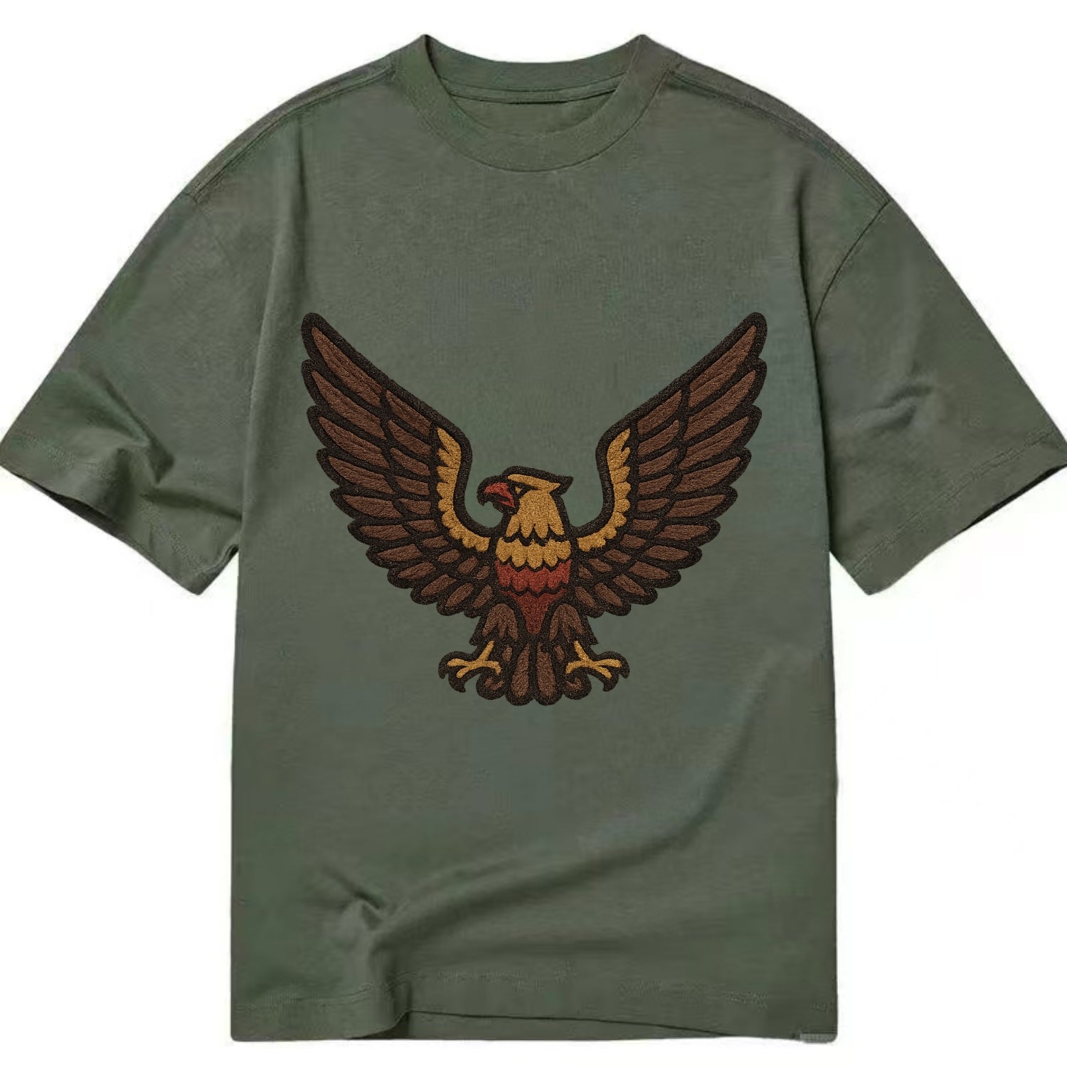 Eagle Wings  - Classic T-shirt - Army Green