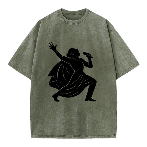 Opera singer powerful finale - Vintage T-shirt