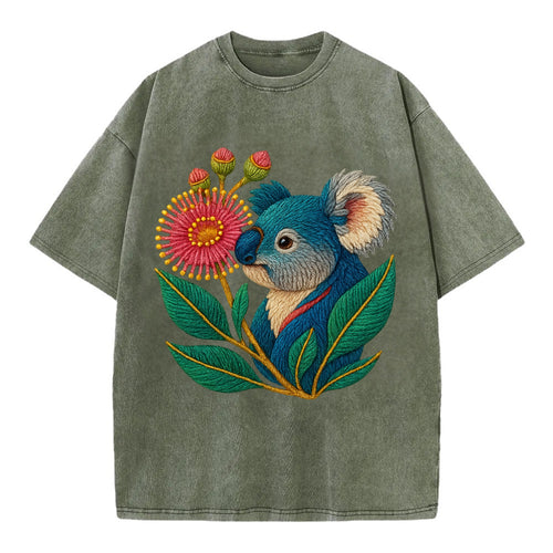 Koala Eucalyptus Bloom - Vintage T-shirt