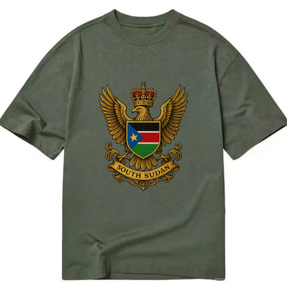 South Sudan Royal Logo  - Classic T-shirt - Army Green