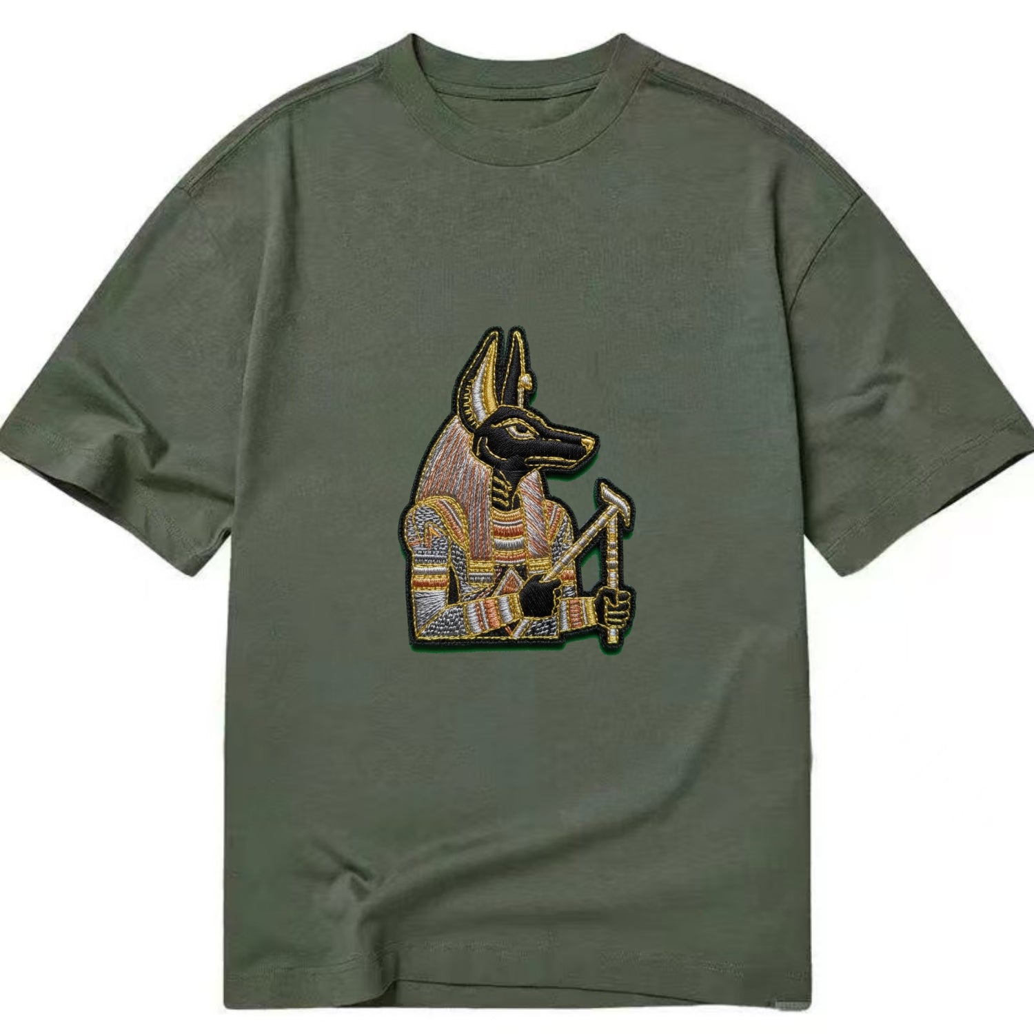 Anubis - Classic T-shirt - Army Green