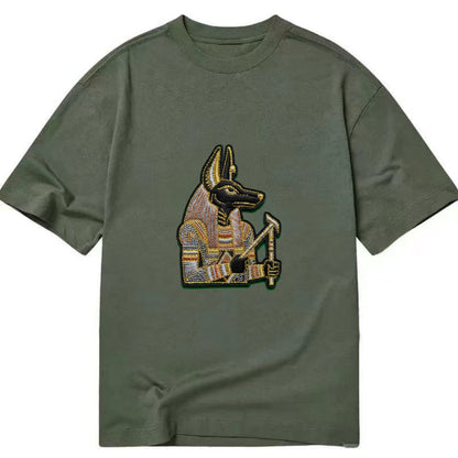 Anubis - Classic T-shirt - Army Green