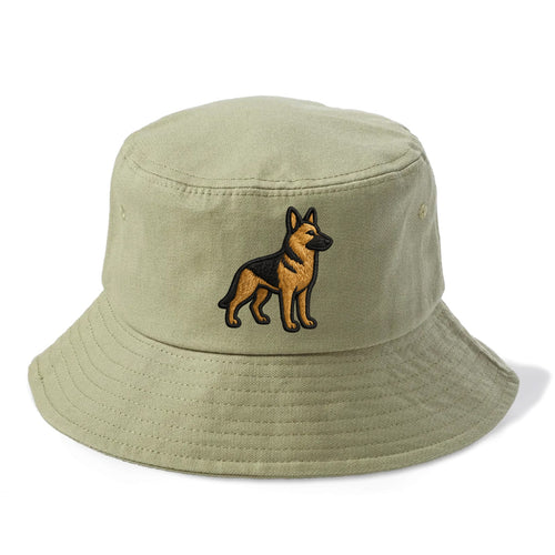 German Shepherd - Trendy minimal silhoue - Bucket Hat