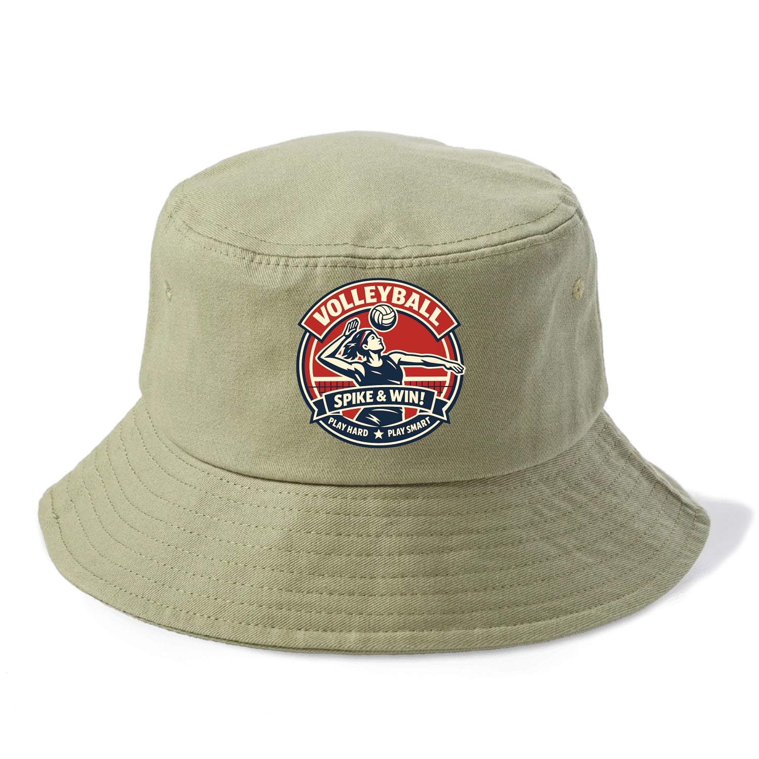 Dynamic Spike Emblem - Bucket Hat - Army Green