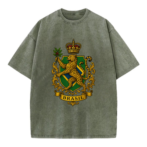 Brazil Jaguar Emblem  - Vintage T-shirt