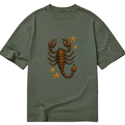 Scorpio Scorpion  - Classic T-shirt - Army Green