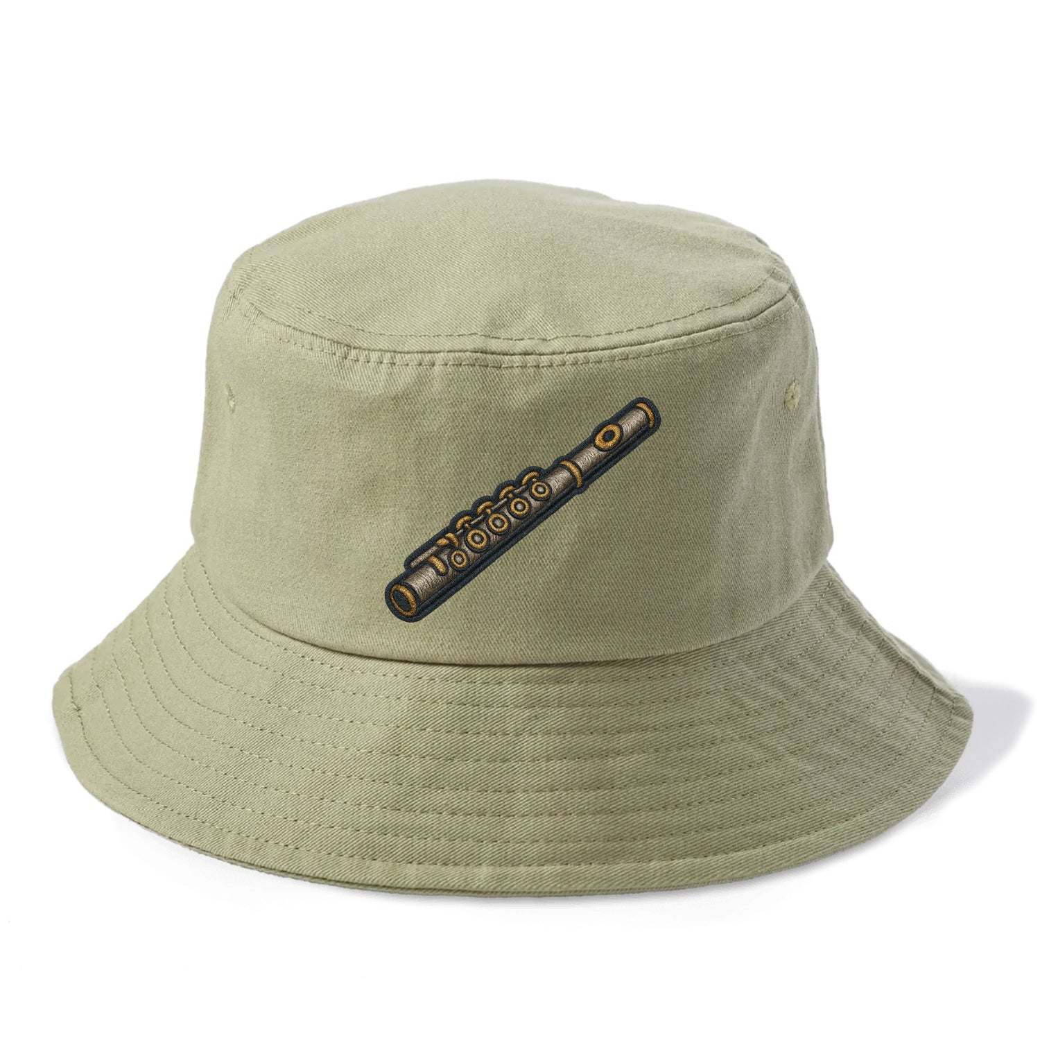 Flute  - Bucket Hat - Army Green