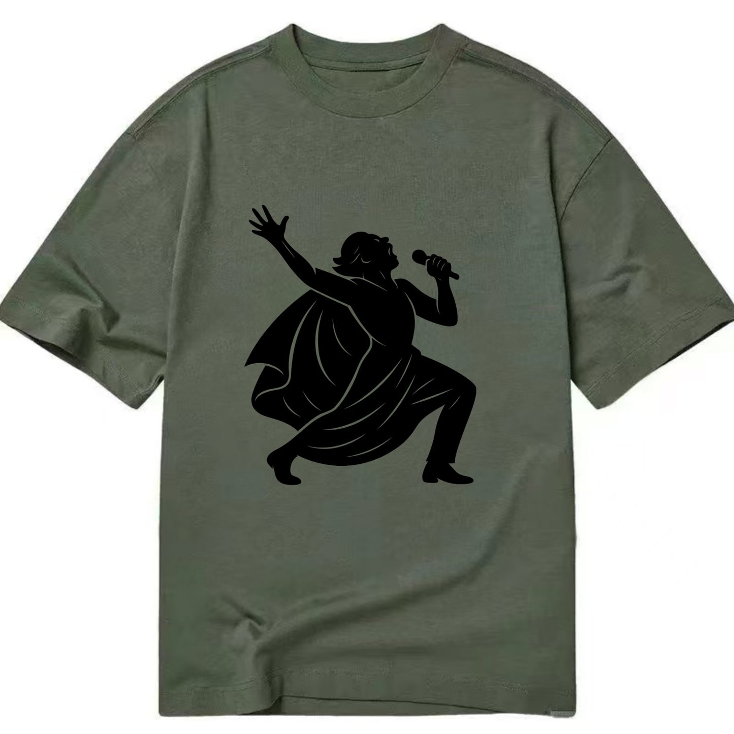 Opera singer powerful finale - Classic T-shirt - Army Green