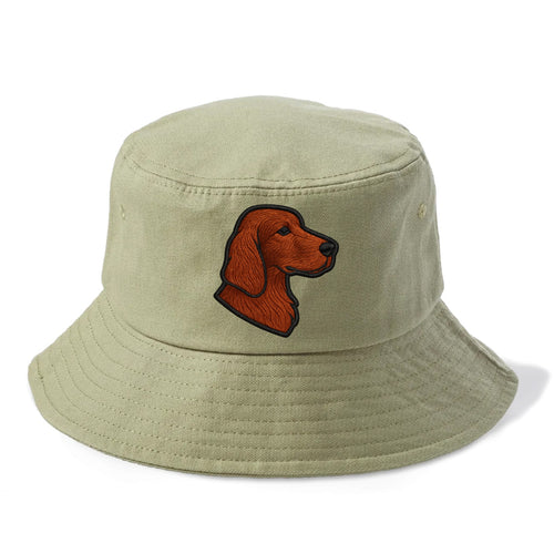 Irish Setter - Contemporary red setter l - Bucket Hat
