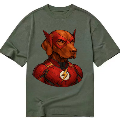 Vizsla Speed Hero  - Classic T-shirt - Army Green