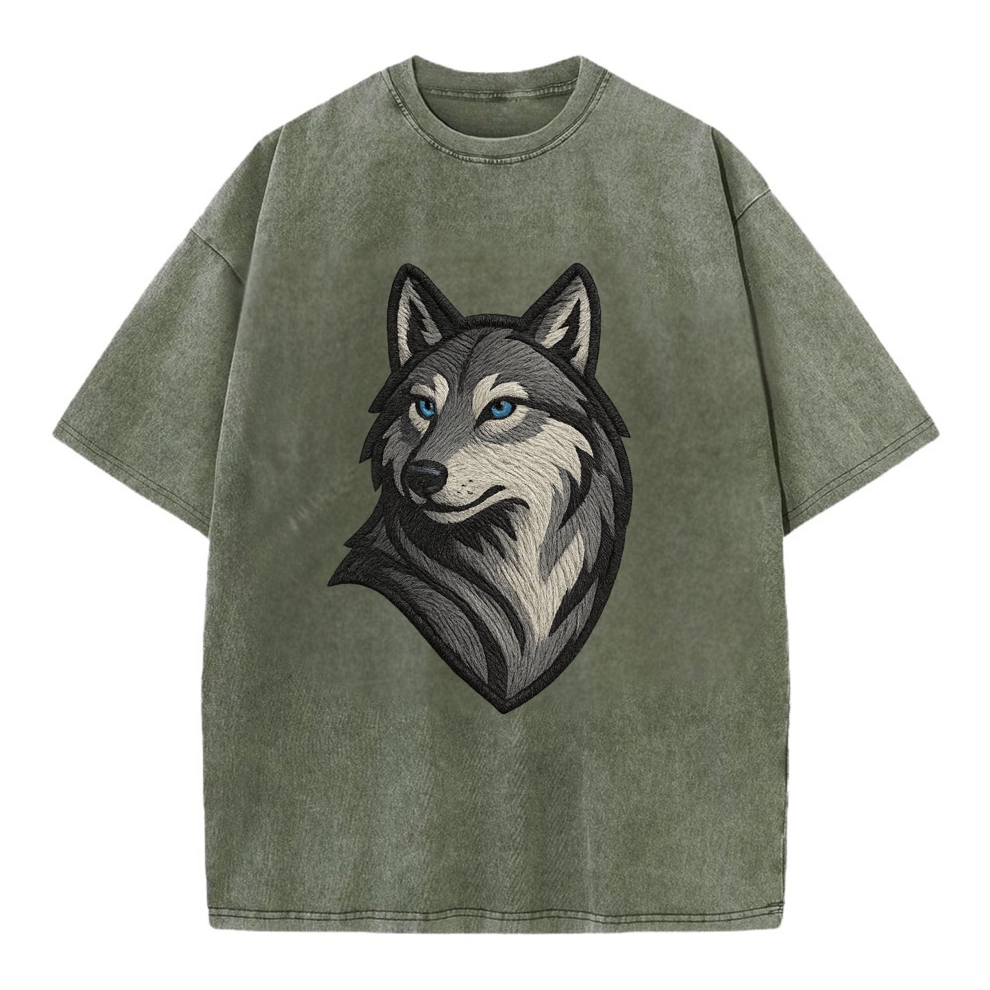 Trust Your Instincts  - Vintage T-shirt - Army Green