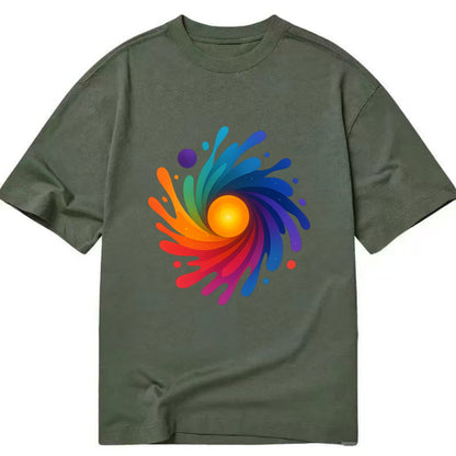 Big Bang Palette - Explosion of paint co - Classic T-shirt - Army Green