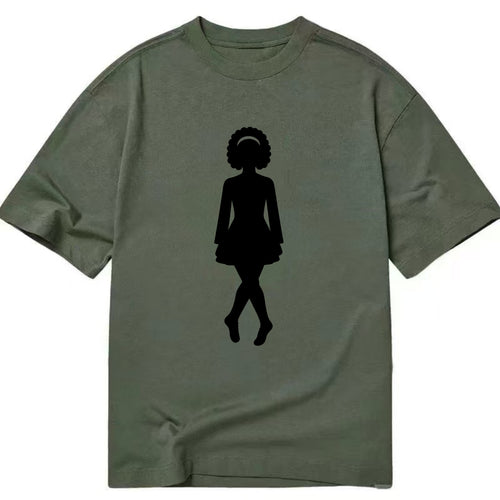 Irish step dancer traditional pose - Classic T-shirt
