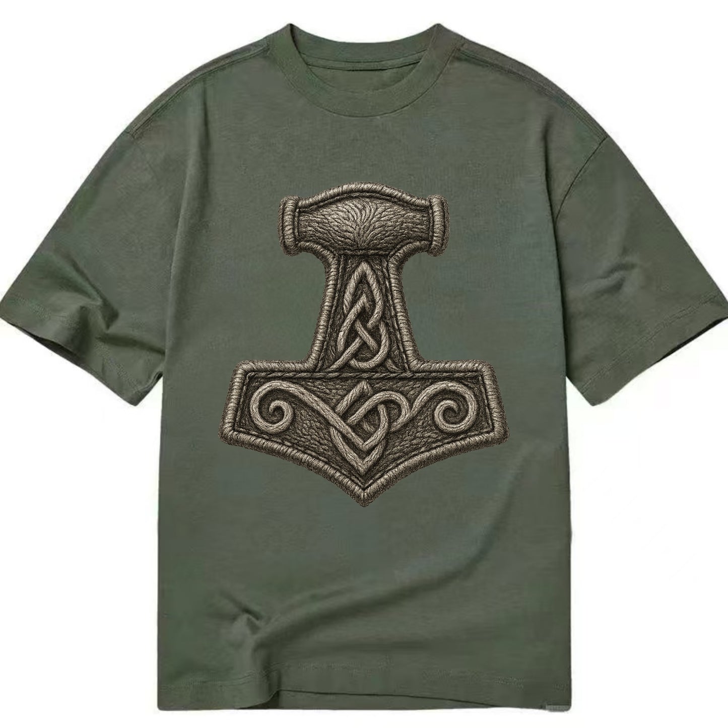 Mjolnir  - Classic T-shirt - Army Green