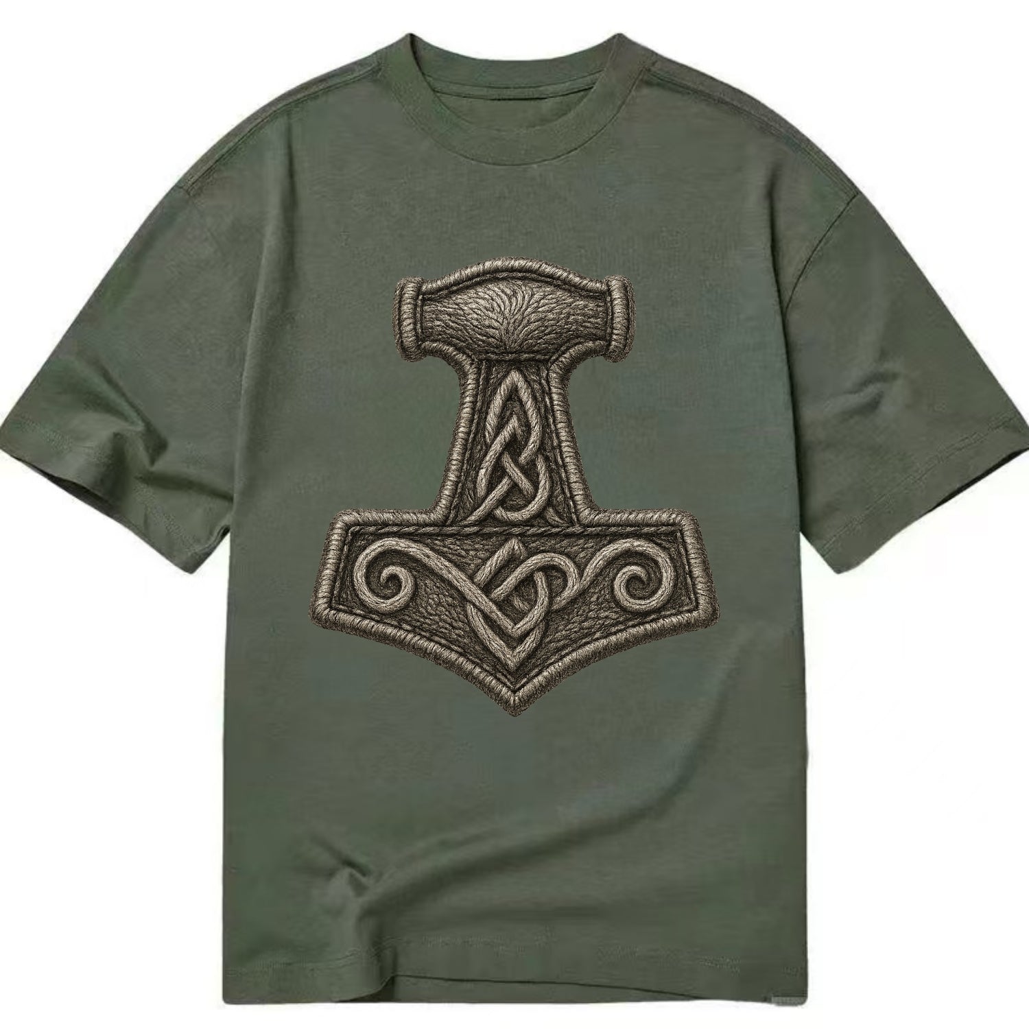 Mjolnir  - Classic T-shirt - Army Green