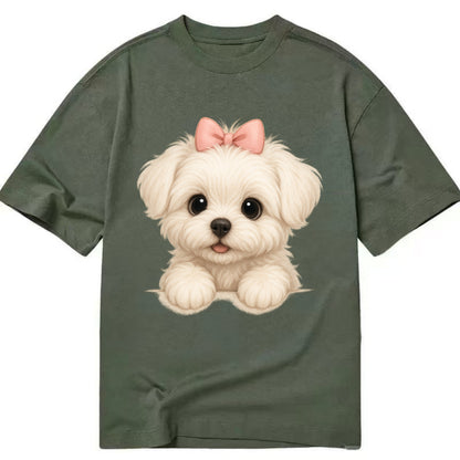 Maltese  - Classic T-shirt - Army Green