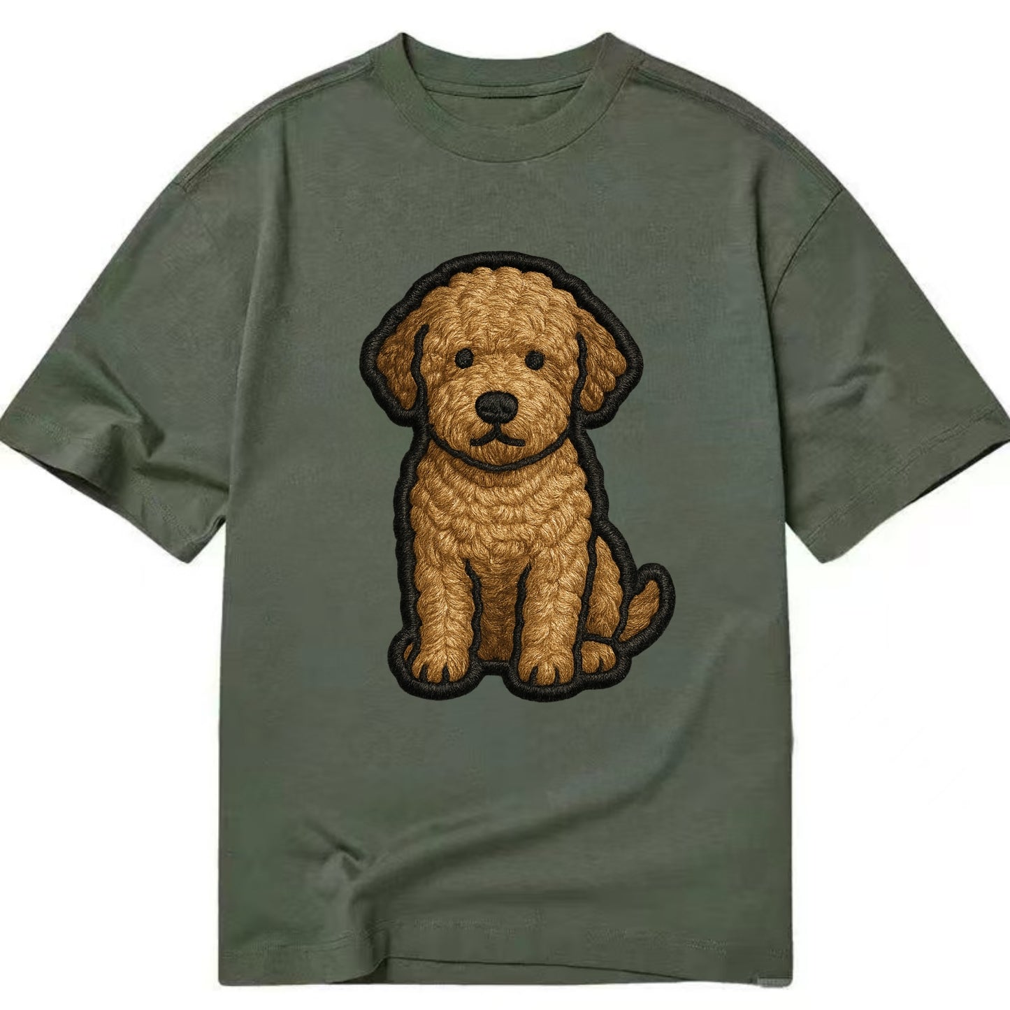 Lagotto Romagnolo - Modern truffle hunte - Classic T-shirt - Army Green