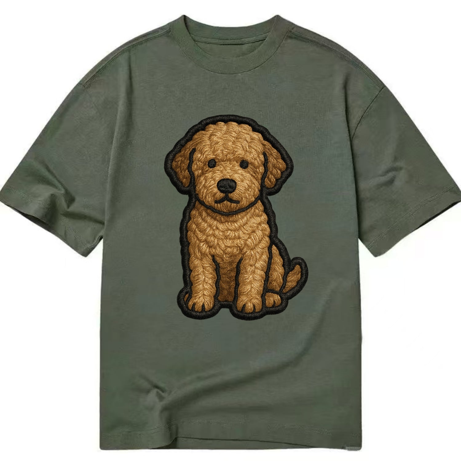 Lagotto Romagnolo - Modern truffle hunte - Classic T-shirt - Army Green