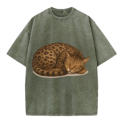 Ashera  - Vintage T-shirt - Army Green