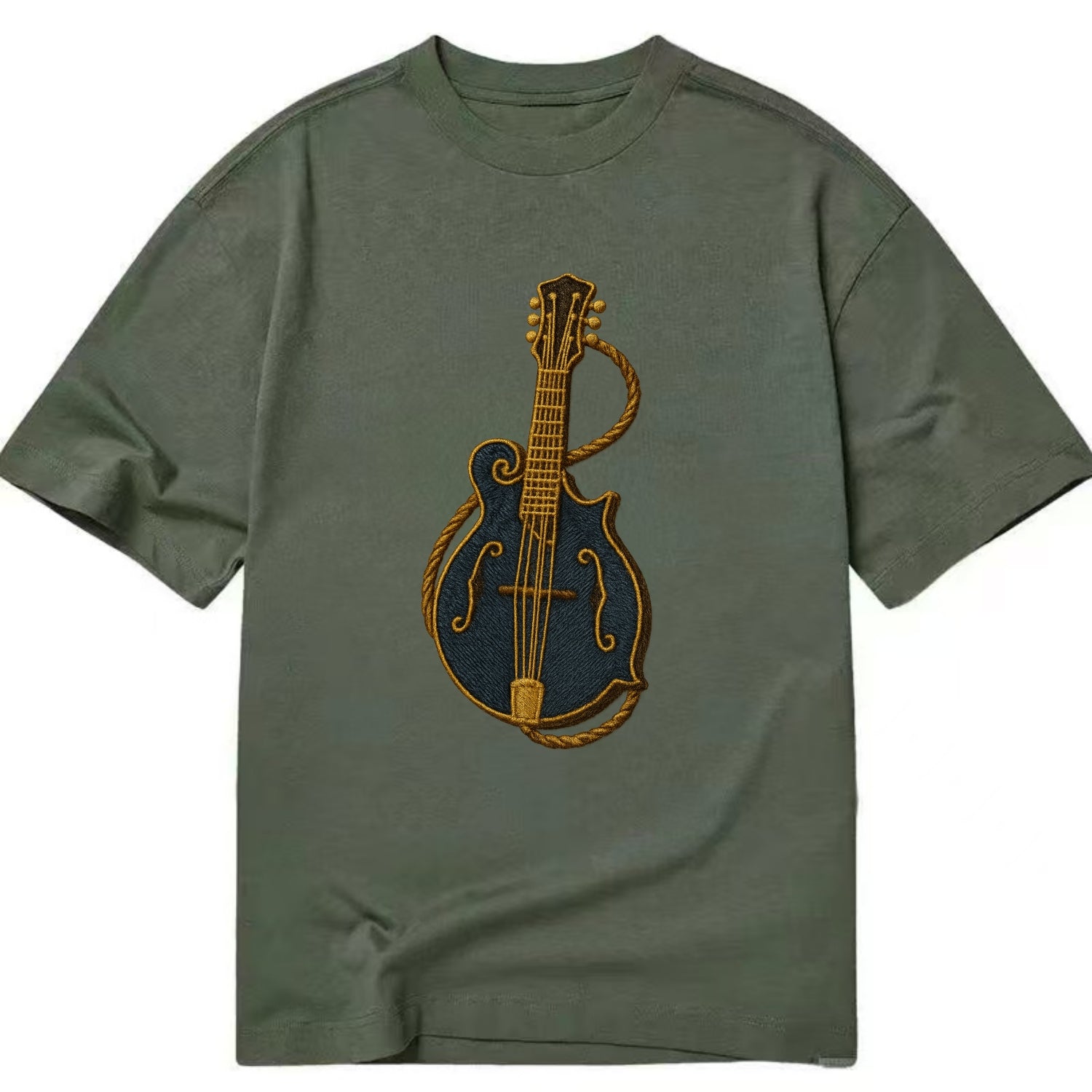 Mandolin  - Classic T-shirt - Army Green
