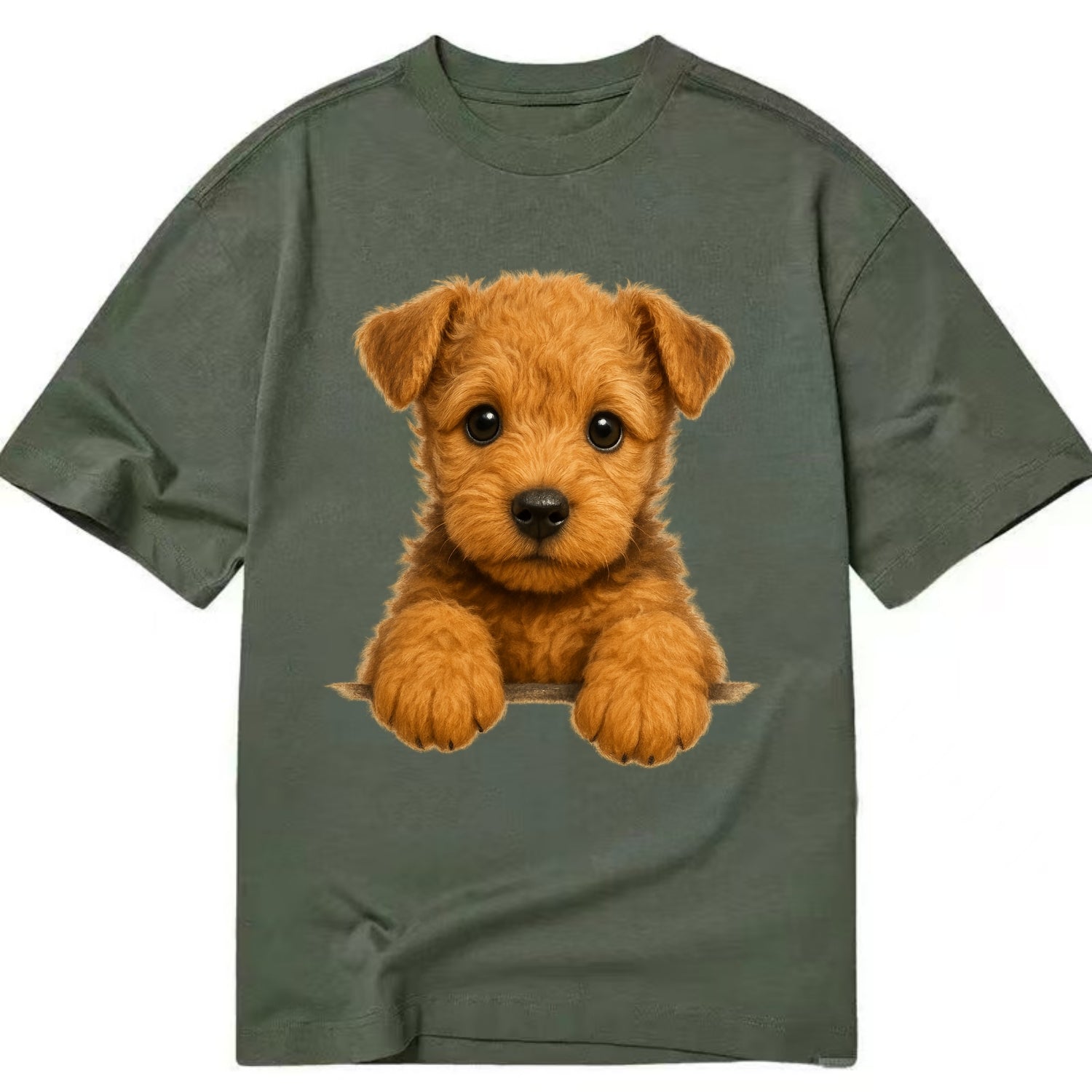 Lakeland Terrier  - Classic T-shirt - Army Green